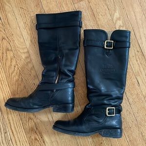 Coach Whitley leather Riding Boots